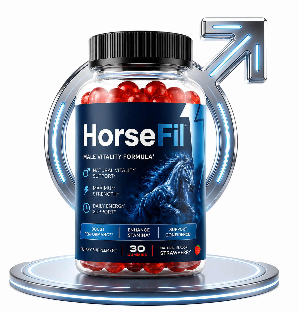 HorseFil — Men's Daily Vitality Gummy