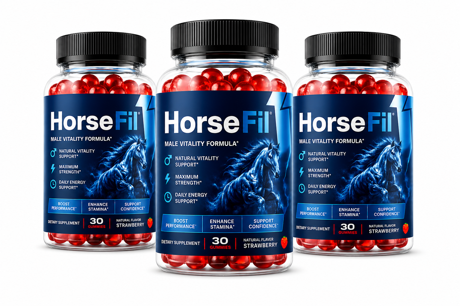 HorseFil 3 bottles